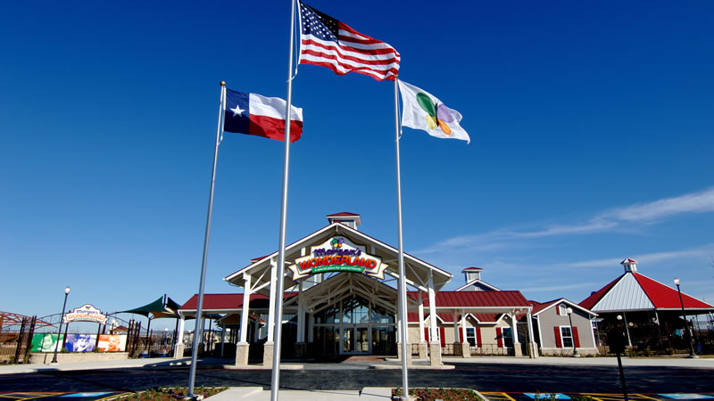 Morgan's Wounderland Entrence