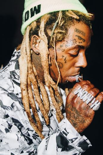 close up photo of Lil Wayne