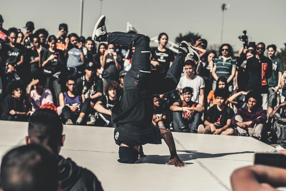 Hip-hop dance performance