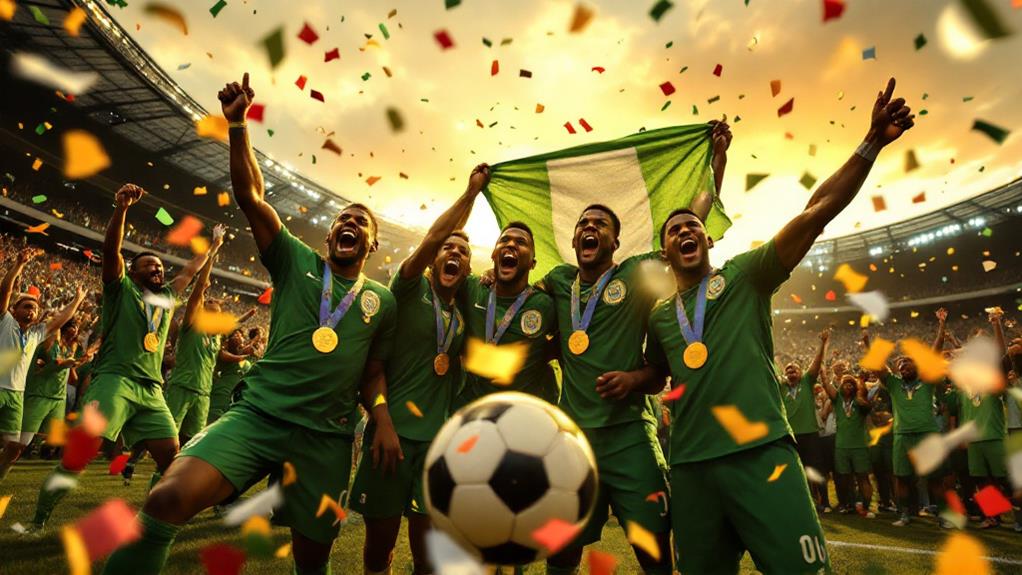 nigerian soccer gold