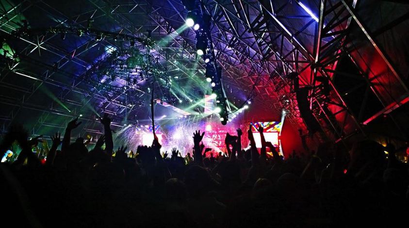 crowd at a concert