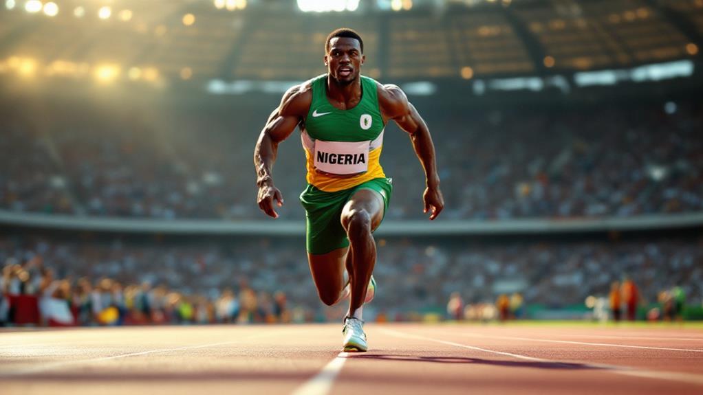 Anthony Alozie: Nigeria's Olympic Sprinter and Inspirational Athlete
